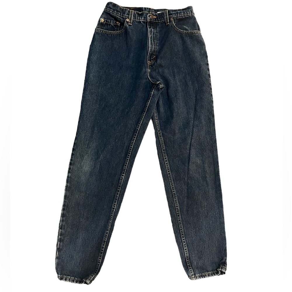 Vintage Levis Jeans 551 Relaxed Fit Tapered Leg 10 Med USA Mom Jean 1996 90s